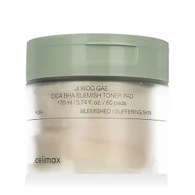 Celimax Ji Woo Gae Cica BHA Blemish Toner Pad 60 St.